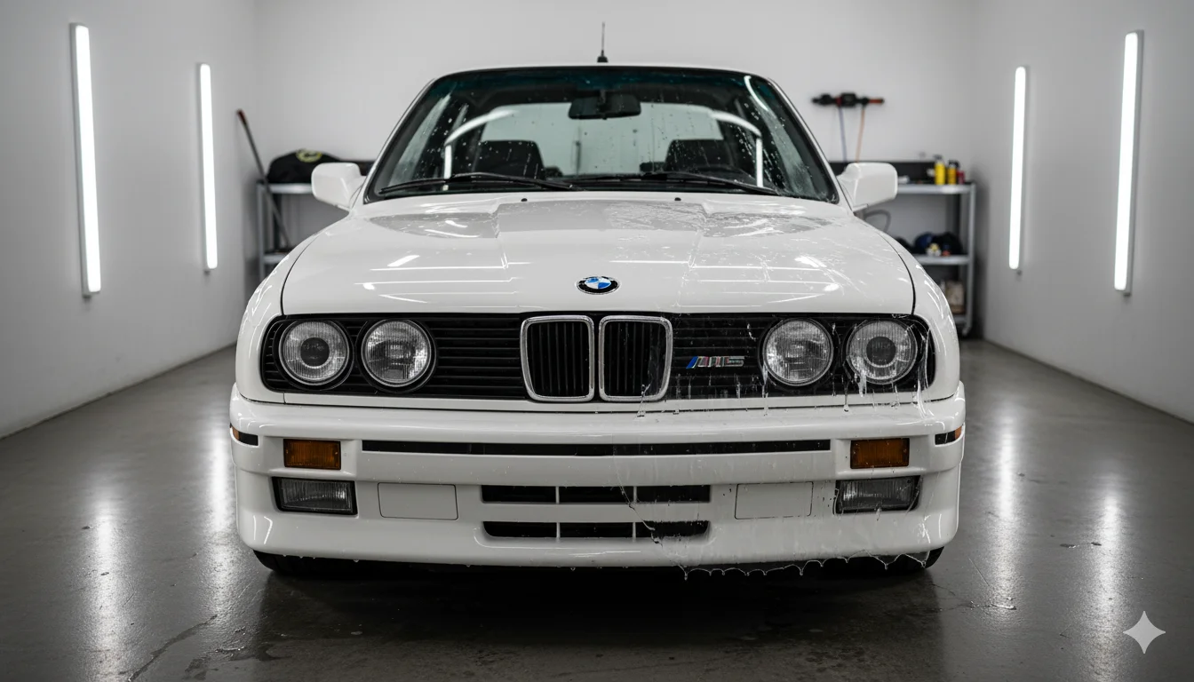 Youngtimer mit Lackschutzfolie veredelt